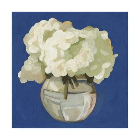 Emma Scarvey 'White Hydrangeas I' Canvas Art,24x24